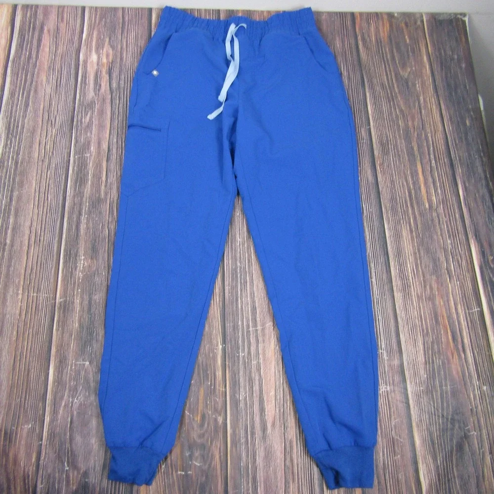 FIGS Technical Collection Jogger Pants Mens Medium Blue Stretch Scrub W20SW2028T